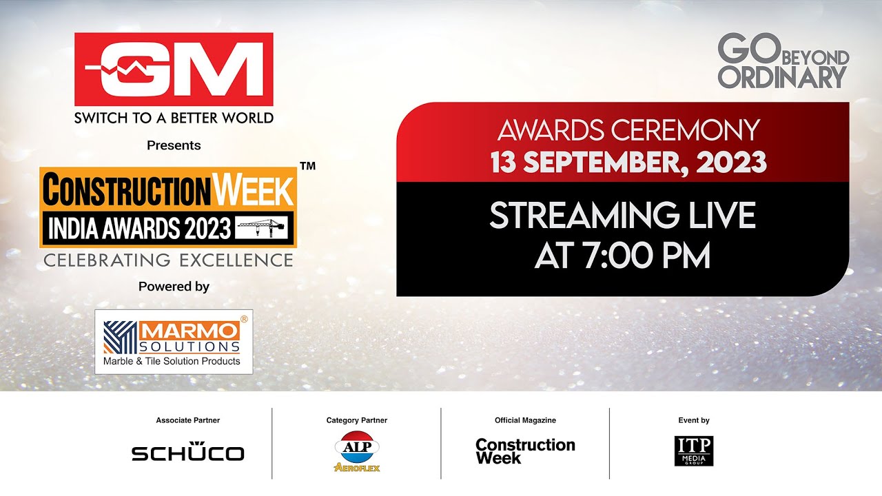 Construction Week India Awards 2023 - Live