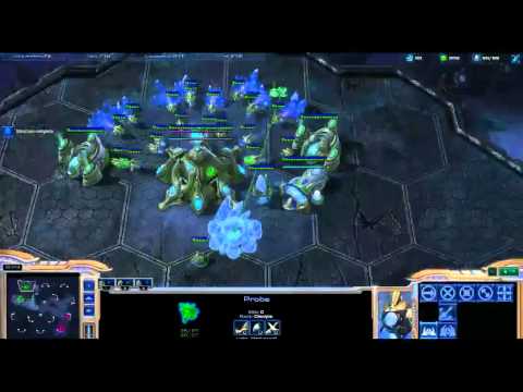 CombatEX [FPVOD w/C] vs Slush [PvZ Shakuras 1v1] - 1 / 2