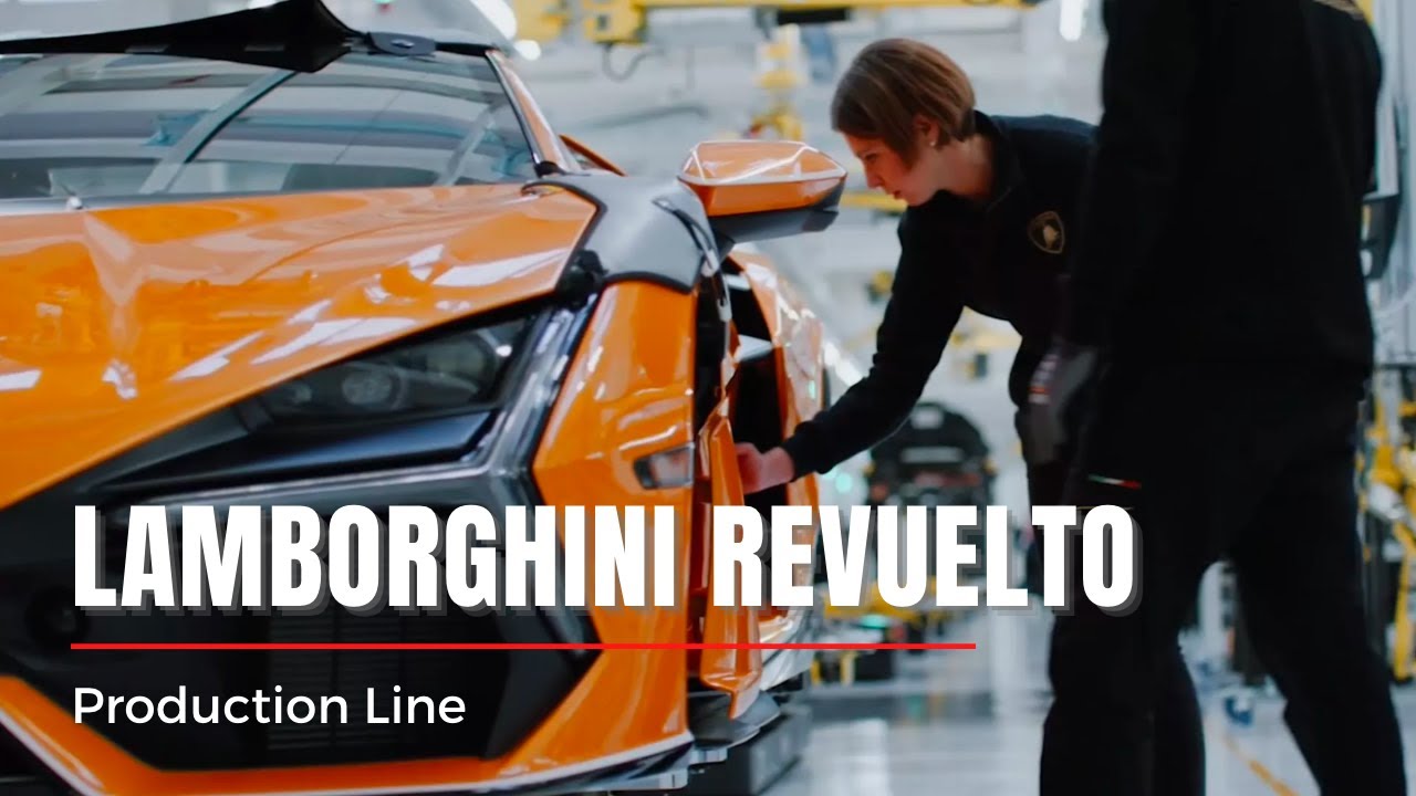 Lamborghini Revuelto Production Line - Lamborghini Factory Tour
