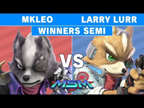 MSM 176 - Echo FOX MVG | MKLeo (Wolf) vs Larry Lurr (Fox) Winners Semis - Smash Ultimate