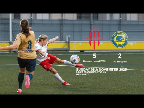Highlights | Monaco United WFC vs FC Mougins | 9 Nov 2025 | Matchday 5