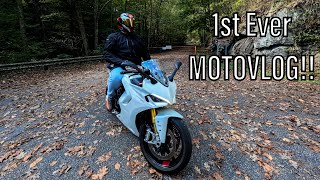 FIRST EVER MOTOVLOG!! We hit the Tail of the Dragon!