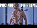 Detaljno objašnjen PUSH trening (grudi + ramena + triceps).Vlog #405