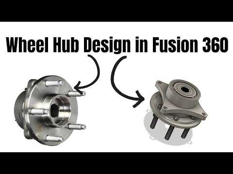 Wheel Hub Design in Fusion 360