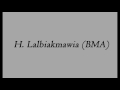 H Lalbiakmawia BMA Dont Let Me Down