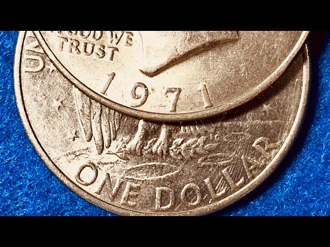 Value of 1971 & 1972 Eisenhower Dollar Coins