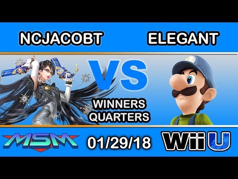 MSM 131 - SCB | NCJacobT (Bayonetta) Vs. BSD | Elegant (Luigi) Winners Quarters - Smash 4