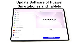How to Update Software of Huawei MatePad Pro, Pura 80 Ultra, Pura 70 etc.