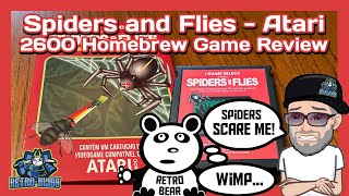 Spiders and Flies - Atari 2600 Homebrew Game Review