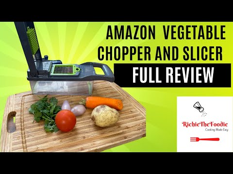 12 In 1 Vegetable Chopper- Chop Vegetables In Seconds!