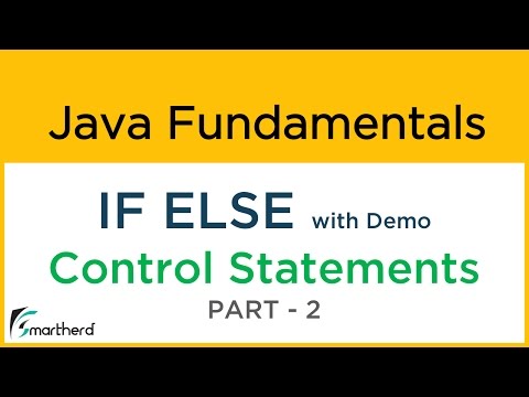 Java IF ELSE control statement example. Java tutorial for beginners #4.2
