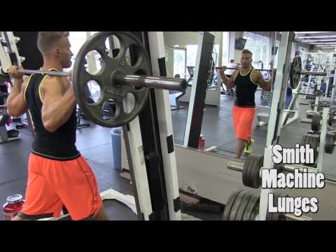 Smith Machine Lunges