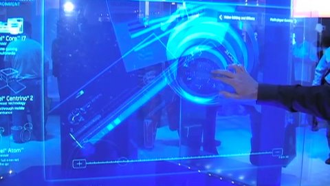 Intel first to create the “Minority Report” screen!