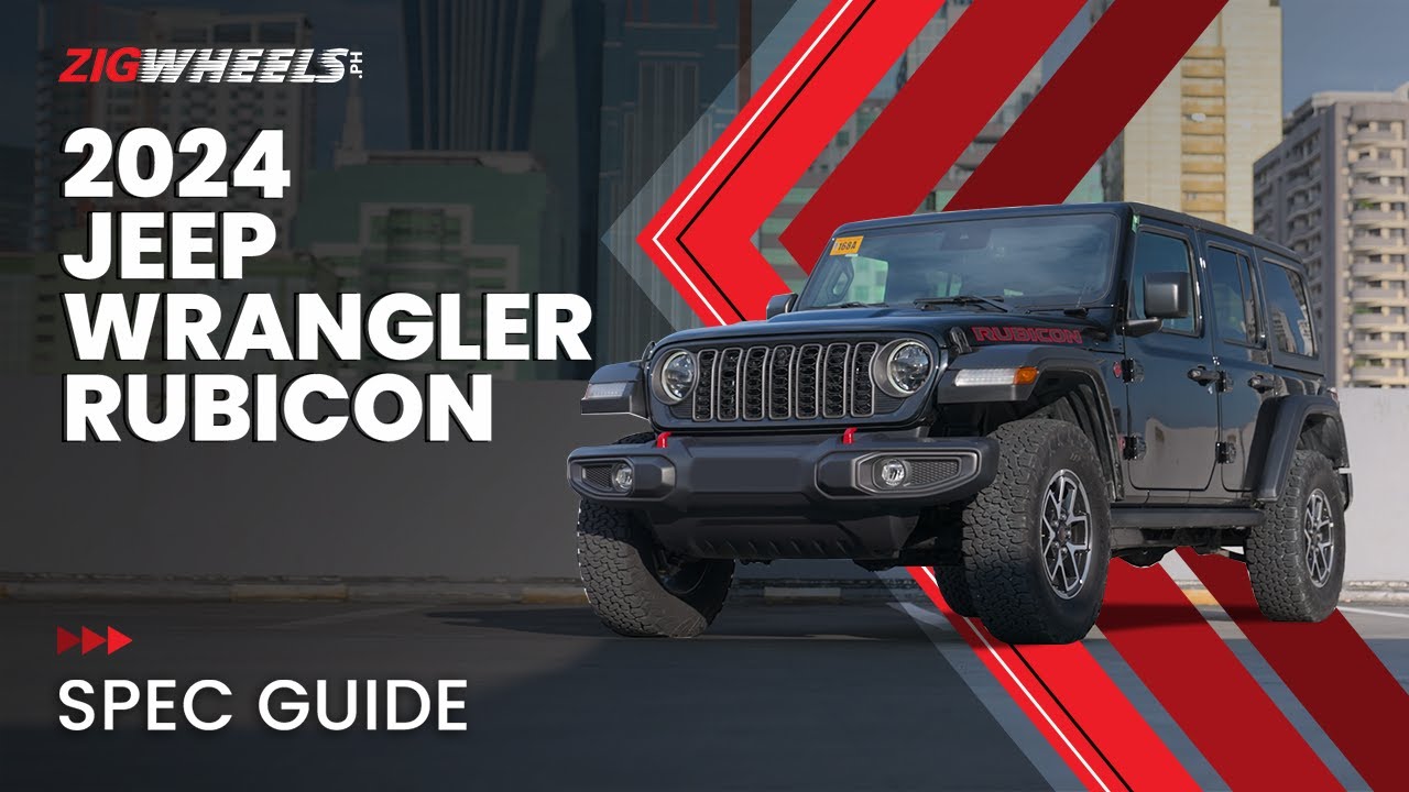 2024 Jeep Wrangler Unlimited Rubicon Spec Guide | Zigwheels.Ph