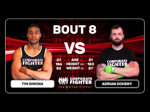 Corporate Fighter 38 - Tim Simona v Adrian Doheny