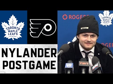William Nylander Post Game | Toronto Maple Leafs @ Philadelphia Flyers - November 10, 2021
