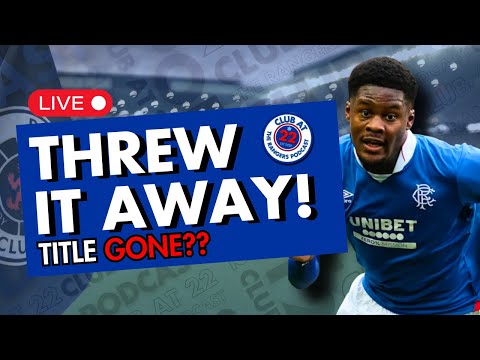 Old Firm Debrief | Title Race In Trouble? | Club Deck Corner LIVE 8pm