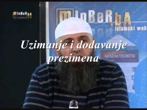 Uzimanje i dodavanje prezimena
