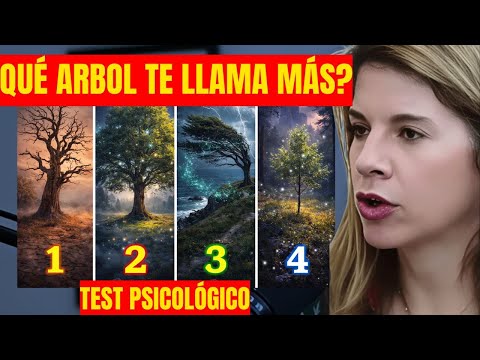Tell me which TREE attracts you and I'll tell you your HIDDEN TRAUMA. Psychological Test by Maria...