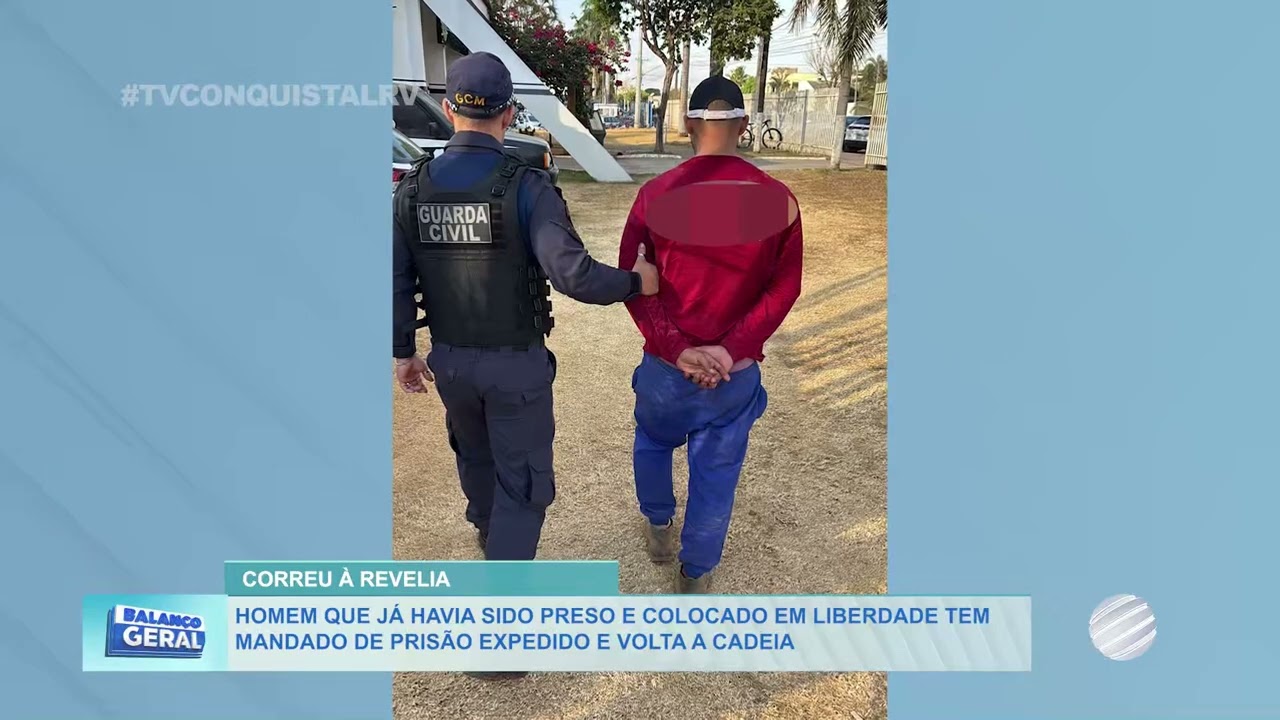 Foragido da Justiça do Pará é preso em Lucas do Rio Verde! Entenda o caso.