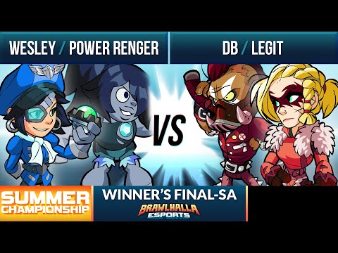 Wesley & Power Renger vs DB & Legit - Winner's Final - Summer Championship 2020 - 2v2 SA