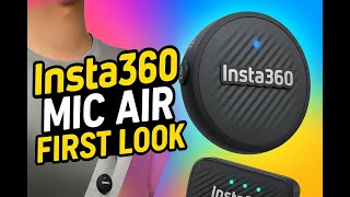 🎤 Insta360 Mic Air Unboxing & First Audio Test – Setup, Review & Initial Thoughts