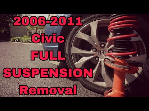 FULL 8th Gen Honda Civic Front Suspension Overhaul (2006-2011 Honda Civic)