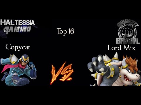 Gwinnett Brawl 36 Smash 4 Singles Top 16 PH | Copycat vs DMG | LordMix