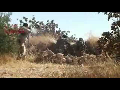 مقابلة مع أحد عناصر لواء سيف الحق على جبهة ريف حماة الشمالي ضمن مجريات معركة غارة الله