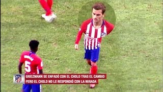 Antoine Griezmann angry with Diego Simeone