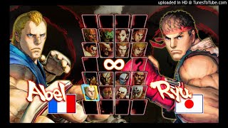 Street Fighter IV [Taito Type X²] - Character Select