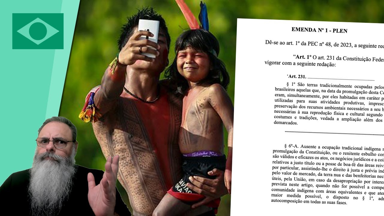 SENADO aprova PEC do MARCO TEMPORAL, mas DÚVIDA PERSISTE: STF vai BATER o PÉ e QUERER LEGISLAR?