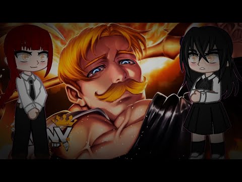 Cavaleiros do Apocalipse (Chainsawman) reagindo ao rap do Escanor (Anny)
