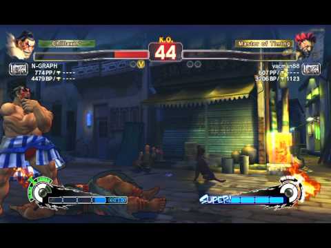 Ultra Street Fighter IV battle: E. Honda vs Akuma