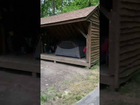 Camping area video