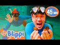DISCOVERING The MOTHER Pearl Blippi Meekah Challenges And Games For Kids