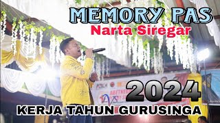 Download lagu PENUH MAKNA...!!! KERJA TAHUN GURUSINGA 2024 | NARTA SIREGAR - MEMORY PAS mp3