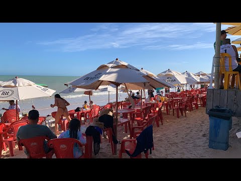 🏖️MOVIMENTO DA PRAIA DE TAPERAPUAN EM PORTO SEGURO  NESSA TERÇA-FEIRA 