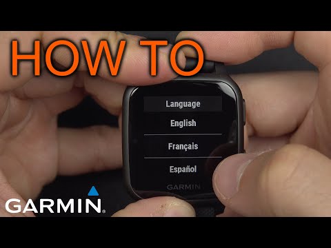 How to Change Language on Garmin Venu Watch