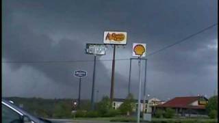 preview picture of video 'Cullman County, AL Wall Cloud / Beaver Tail - 4/6/08'