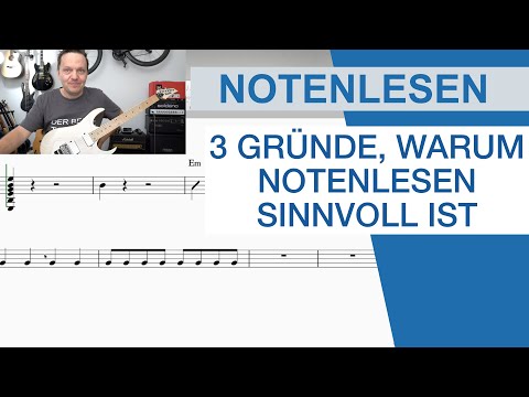 3 Gründe, warum es total Sinn macht, Notenlesen zu lernen!