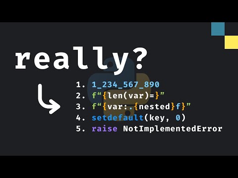 5 Simple Tips Tricks For Python Devs