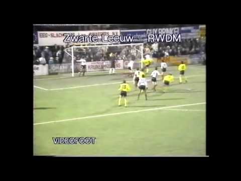 Zwarte leeuw   RWDM De twee leiders 1989 1990 tweede nationale