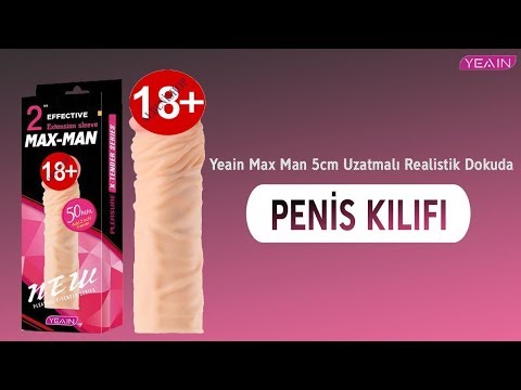 Yeain Max Man 5cm Uzatmalı Realistik Dokuda Penis Kılıfı-915