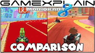 Mario Kart 8: Ribbon Road GBA Head-to-Head Comparison (Wii U vs. GBA)