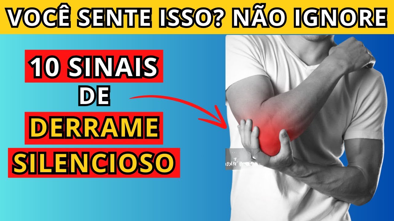 10 SINAIS de um DERRAME SILENCIOSO que são IGNORADOS AVC SEM SINTOMAS