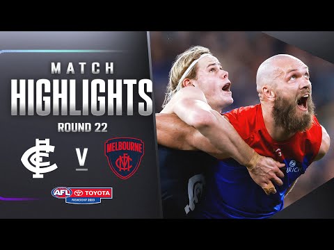 Carlton v Melbourne Highlights | Round 22, 2023 | AFL