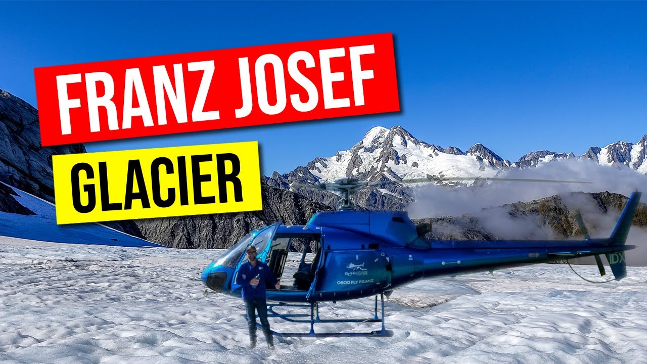 Experience the captivating views of Franz Josef Glacier by helicopter flight