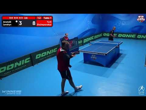 16:30 Anatolii Levshyn 1 - 3  Yurii Shchepanskyi West 3 WIN CUP 01.11.2022 | TABLE TENNIS WINCUP