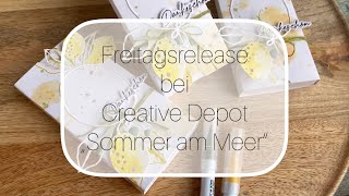 Freitagsrelease bei Creative Depot „Sommer am Meer“ | Verpackung für 2 Riegel